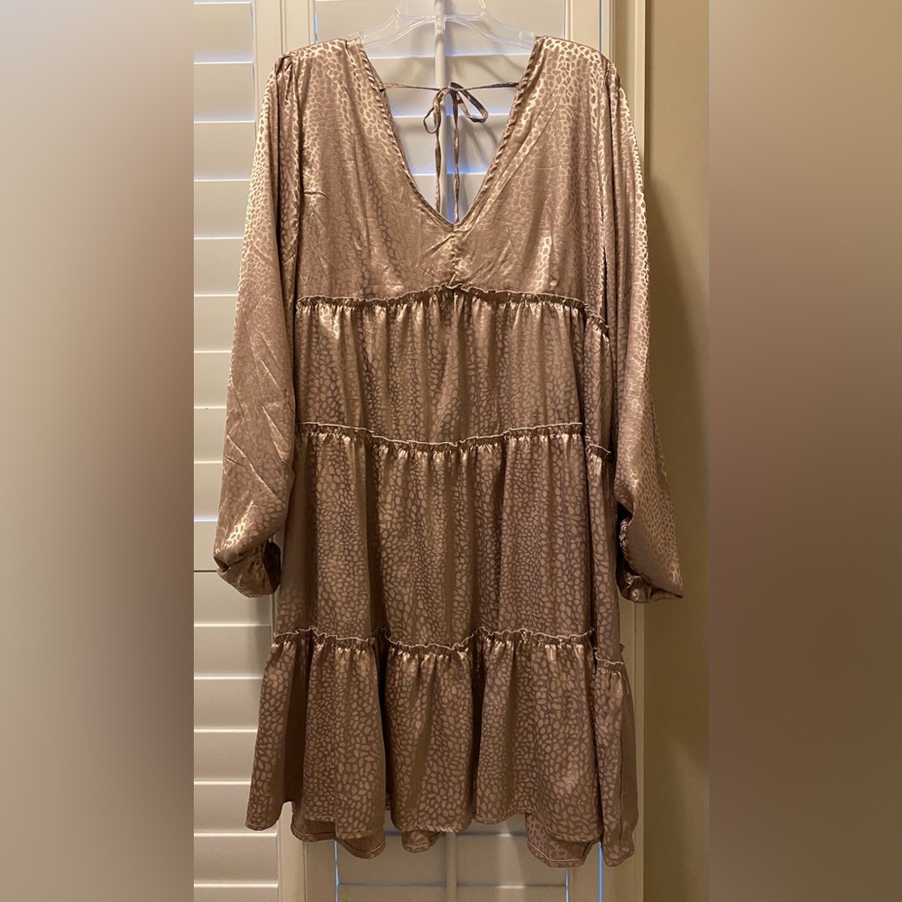 ODDY Women's Mini Dress - Light Brown